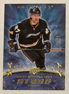 2008-09 SCOTT NIEDERMAYER UD ARTIFACTS STARS CARD #200 DUCKS #62/75 - Image 1 of 3