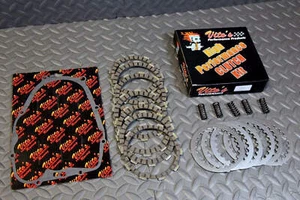 Vito's High performance CLUTCH FIBERS kit plates Yamaha Blaster + cover gasket - Picture 1 of 2