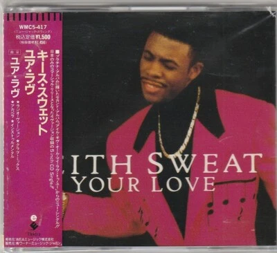 Keith Sweat – Your Love Japan CD w/obi WMC5-417 - Image 1 of 2