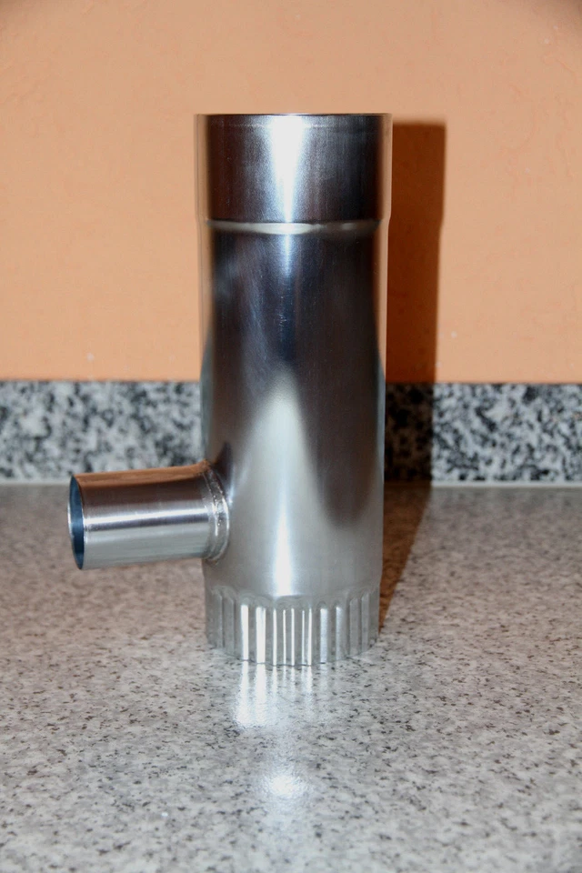 Rainwater collector titanium zinc with 50 mm outlet - Image 1 of 1