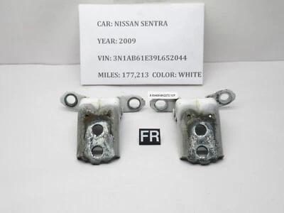 2009-2012 Nissan Sentra Front Right Door Hinges 80400-ZJ00A OEM - Image 1 of 4