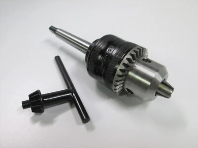 Jacobs 1/2" Drill Chuck Wood Lathe Accessory MT1 Morse Taper Arbor Adapter