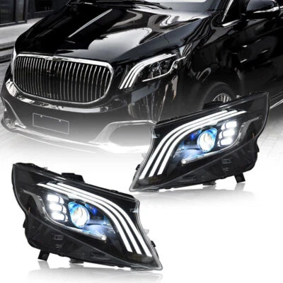 Faro LED para Mercedes Benz VITO Metris halógeno 2016-2022 conjunto faro Foto 1 de 4