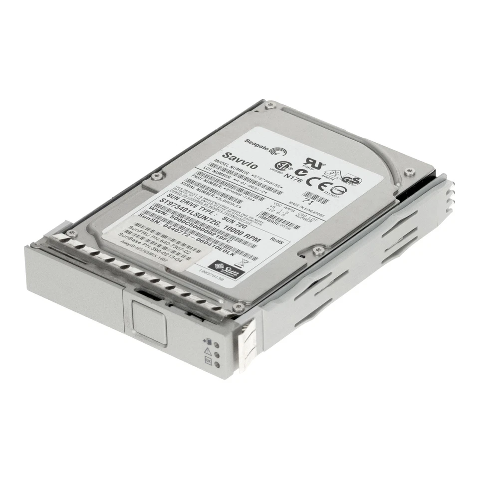 Disco Rigido Sole 540-7307-02 ST973401LSUN72G 73GB 10K 8MB SAS 2.5'' - Immagine 1 di 3