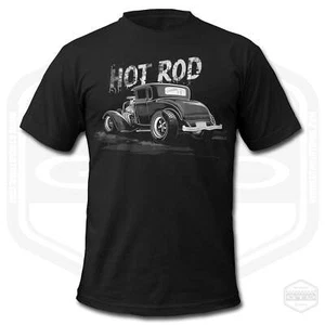 Men's Hot Rod 5 Custom Culture Car T-Shirt - Imagen 1 de 3