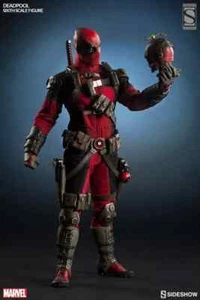 Sideshow Marvel Comics Deadpool w/ Exclusive Zombie Headpool 1/6 scale New - Picture 1 of 7