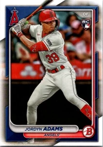2024 Bowman Jordyn Adams #27 Los Angeles Angels - Picture 1 of 2