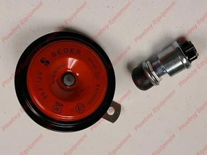 12 Volt Horn Kit for International Harvester Farmall IH Momentary Switch & Horn - Picture 1 of 5
