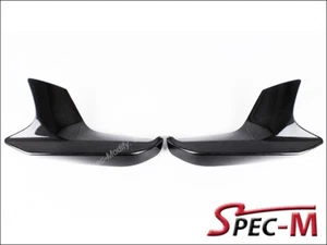 CF Fits 2018+ BMW F90 M5 P Style Front Bumper Splitter Cover Carbon Fiber - Bild 1 von 3