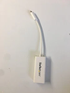 StarTech USB-C To Gigabit Network Adapter USB 3.1 Gen 1 5 Gbps White US1GC30W - Picture 1 of 3