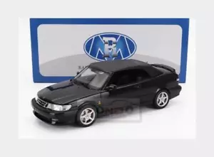1:18 RADSCALE COLLECTION Saab 9-3 Viggen Cabriolet Open 2000 Black RM-0002 Model - Picture 1 of 2