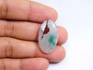 Natural Aqua Chalcedony Cabochon Loose Gemstone For Jewelry 20 Cts. ME-1645