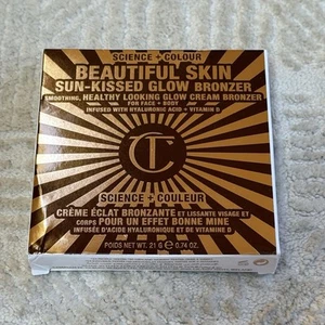 New Charlotte Tilbury Beautiful Skin Sun-Kissed Glow Bronzer 1 Fair/Pale - Picture 1 of 9