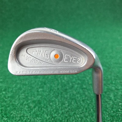 Ping Eye 2 Single 5 Iron Orange Dot JZ Stiff Cushin Steel Shaft 38.5" Tour Wrap - Image 1 of 4