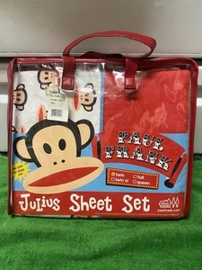 Paul Frank Julius The Monkey Twin Sheet Set Brand New - Picture 1 of 5