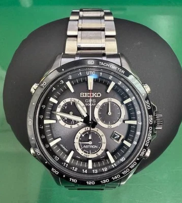 Хорошее состояние товара Seiko Astron GPS Solar радио Solar мужские часы SBXB011 - Изображение 1 из 4