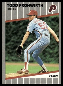 1989 Fleer #567 Todd Frohwirth - Picture 1 of 2