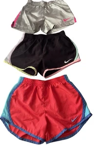 Lot of 3 Girls size 6X 6 Nike Athletic Shorts bundle lined - Picture 1 of 6