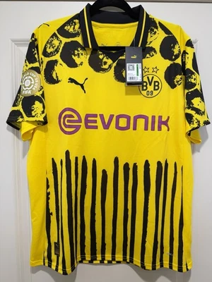Borussia Dortmund Mens LARGE PUMA Home CWC Jersey Fan - Image 1 of 4