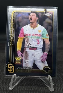 2025 Topps Chrome Jackson Merrill #61 San Diego Padres - Picture 1 of 2