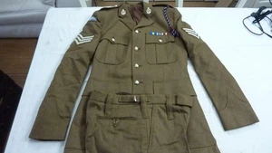 British Army PARA  Sergeant Wings No.2 Dress Uniform Jacket Trousers 182/104/88 - Picture 1 of 12