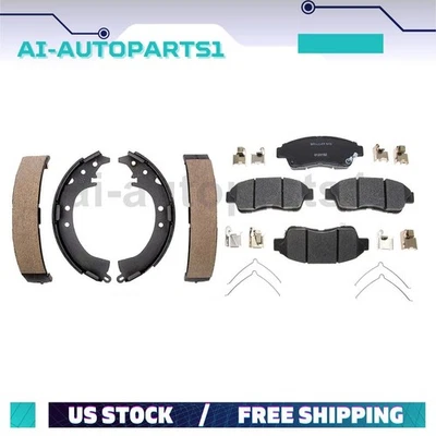 适用于 1992 - 2001 年丰田凯美瑞前刹车片后鼓刹车鞋 — 第 1/4 张图片