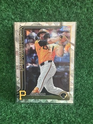 2025 Topps Series #168 Connor Joe Diamante Foil Pittsburgh Pirates - Image 1 of 2