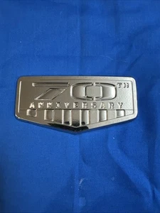 2011 Jeep 70th Anniversary Chrome Emblem Badge Logo OEM Mopar 4x4 - Picture 1 of 3