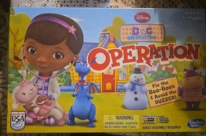 New Disney Junior Doc McStuffins Operation Game Hasbro Sealed Made In USA 2013 - Picture 1 of 6