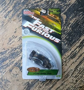 Racing Champions Fast & Furious Series 1 1995 Honda Civic Si Black Heist Civic - Picture 1 of 9