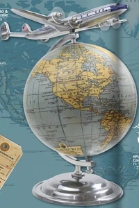 Constellation Plane / World on Stand - Picture 1 of 1