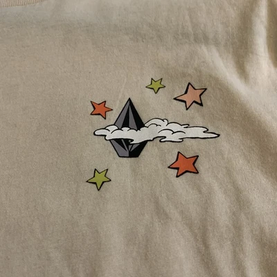 Camiseta Volcom Youth Boys tamanho X-Grande 14/16 frente e verso gráfica ursos panda - Imagem 1 de 4