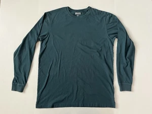 Duluth Trading Longtail T-Shirt Herren Gr. L Rundhals Grün Langarm Heavy - Bild 1 von 3