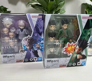 NUEVO S.H.Figuarts Gon & Killua Figura de Acción Conjunto de 2 HUNTER×HUNTER Bandai Japón - Imagen 1 de 14