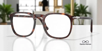 Gafas unisex transparentes PERSOL PO3337V 24 Havana 52 mm Foto 1 de 2