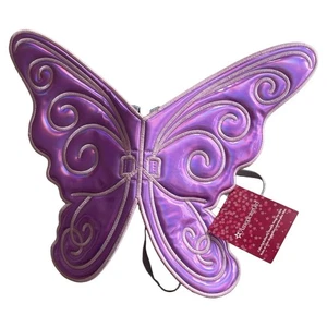 Schmetterling Kostüm Flügel AMERICAN GIRL Puppe Lila Mädchen Größe 4 Neu mit Etikett Neu! - Bild 1 von 5