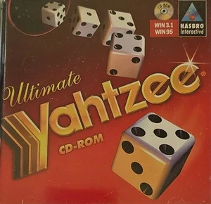 Hasbro Ultimate Yahtzee - 1996 PC CD ROM con Manual - Juego de mesa Windows 95/3.1 - Imagen 1 de 6