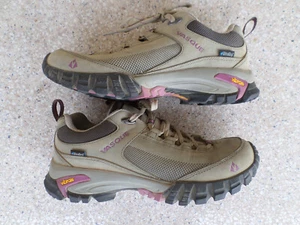 Vasque Talus Trek Low Olive Leather and Mesh, UltraDry Hiking Shoes. Women's 9.5 - Picture 1 of 8