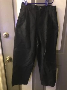 Big Creek Clothing Co. Boy's Navy Blue Pleated Front Pants Poly/Cot 14/16 - Picture 1 of 5