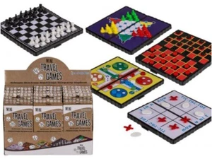 Magnetische Reisespiele Mini Spielesammlung Schach Halma Dame etc zum auswählen - Bild 1 von 11