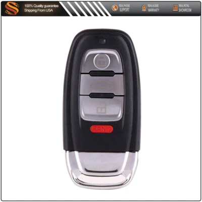 Remote Car Key Fob for Audi Q5 A4 2009 2010 2011 2012 2013 2014 2015 2016 Foto 1 de 4