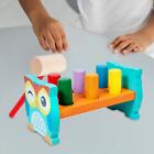 Pounding Bench Wood Toy Fine Motor Skills Educational Toy Wooden Pounding Bench