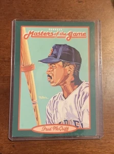 1993 Donruss Masters of the Game Fred McGriff #4 HOF - Picture 1 of 2