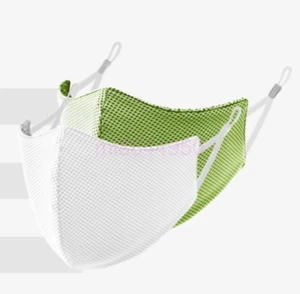 NEW Breathable Cool Mesh Cloth Face Mask Washable Fabric Mouth Cover Reuse 3D AU - Picture 1 of 24