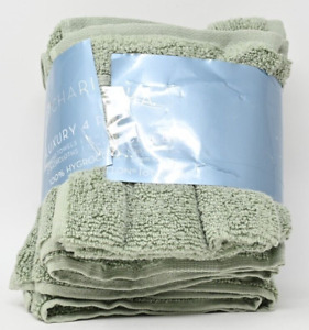Charisma 100% Hygrocotton 4Pc Towel Set Hand Towels and Wash Cloths Juniper