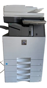 Sharp MX-M3070 with Inner Finisher Wireless Wifi Black & White Printer Copier A3 - Picture 1 of 16
