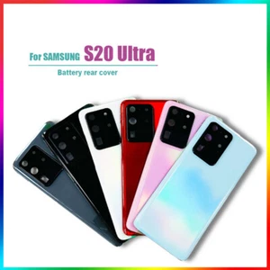 Remplacement de verre arrière avec objectif pour Samsung Galaxy S20 housse en verre ultra arrière - Photo 1 sur 17
