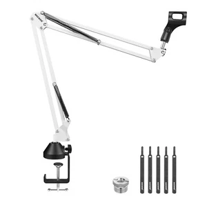 NEEWER Microphone Arm Stand, Suspension Boom Scissor Mic Arm Stand for Blue Yeti - Picture 1 of 8