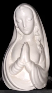VTG MCM 1960s ROYAL HAEGER ART POTTERY VIRGIN MARY MADONNA PRAYING MATTE PLANTER - Picture 1 of 14