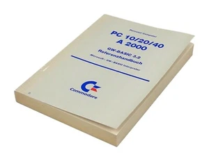 COMMODORE GW-BASIC 3.2 PC 10 20 40 und Amiga 2000 Bedienungshandbuch - Bild 1 von 1